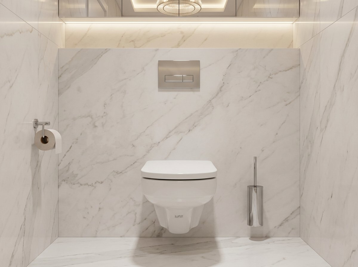 WC mísa zavěšená na stěně bez sedátka 1620-111 - Instalace
