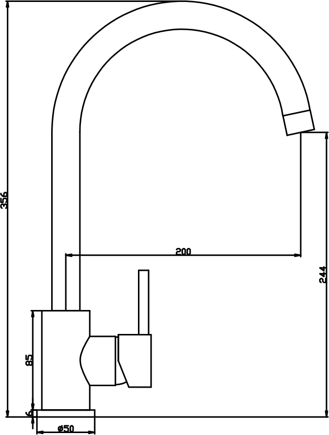 Eviye Bataryası 1623-001 - Teknik çizim