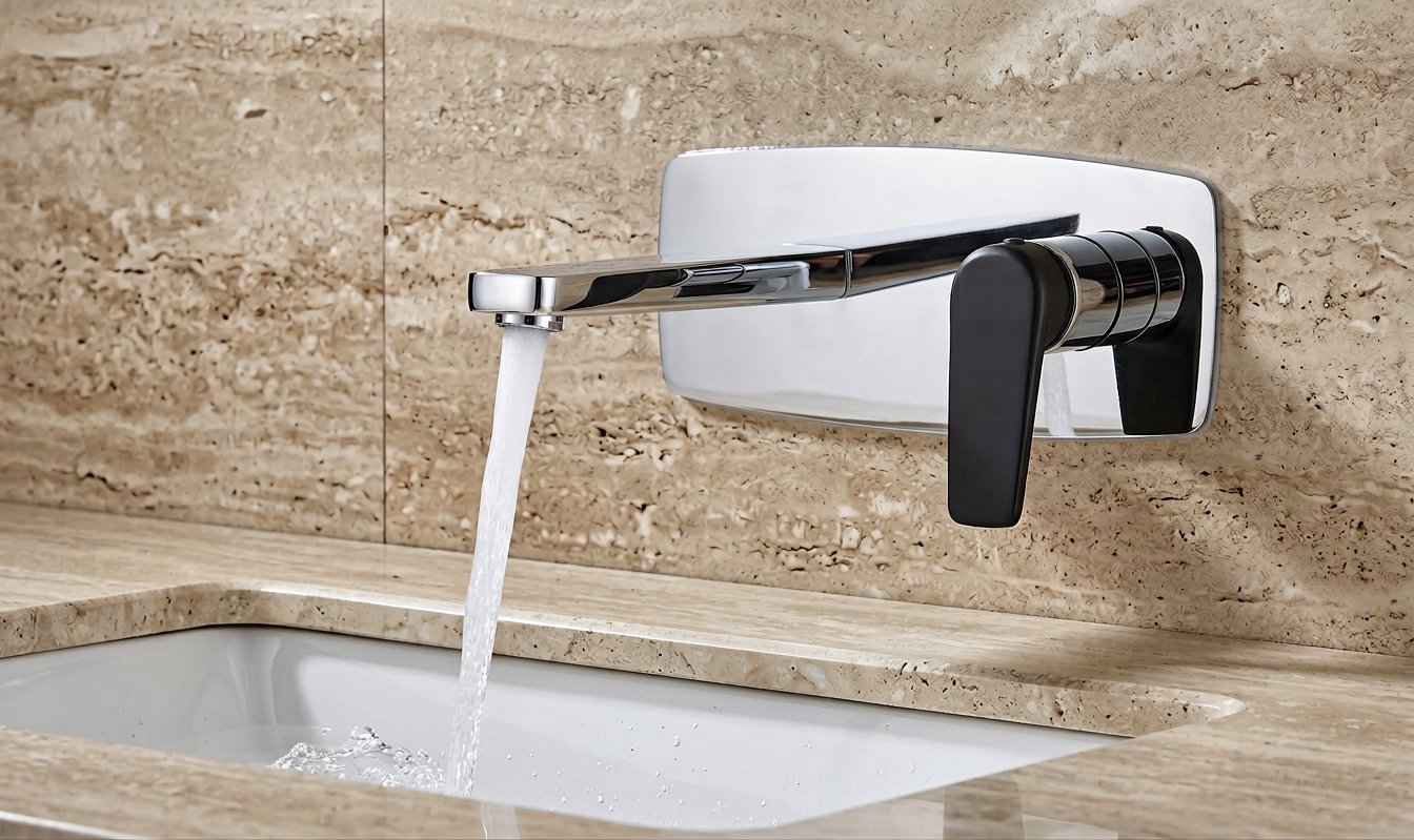 Ankastre Lavabo Bataryası 1654-876C - Montajlı