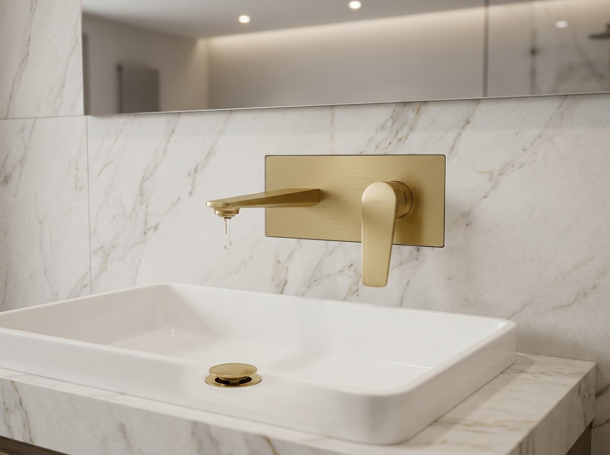 Concealed Basin Mixer 1654-877G - Installed