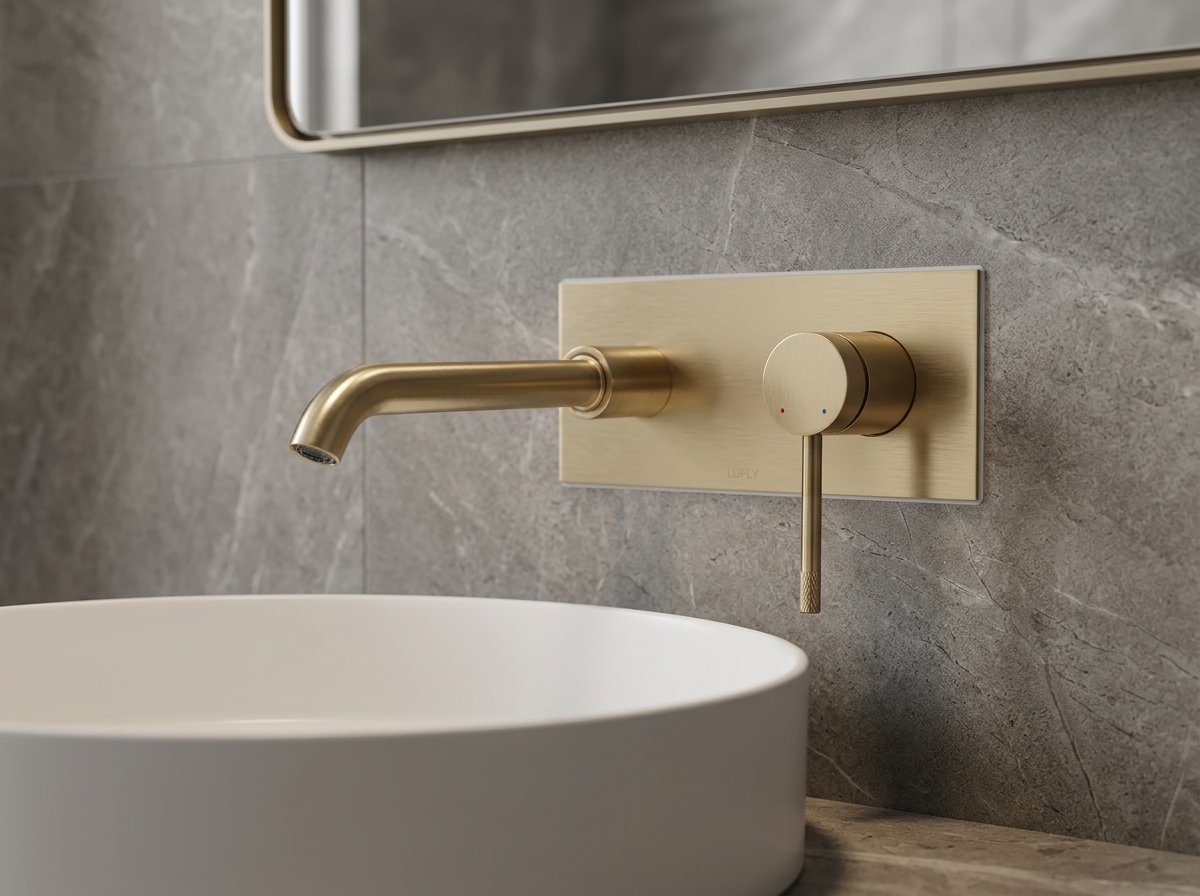 Ankastre Lavabo Bataryası 1654-883BG - Montajlı