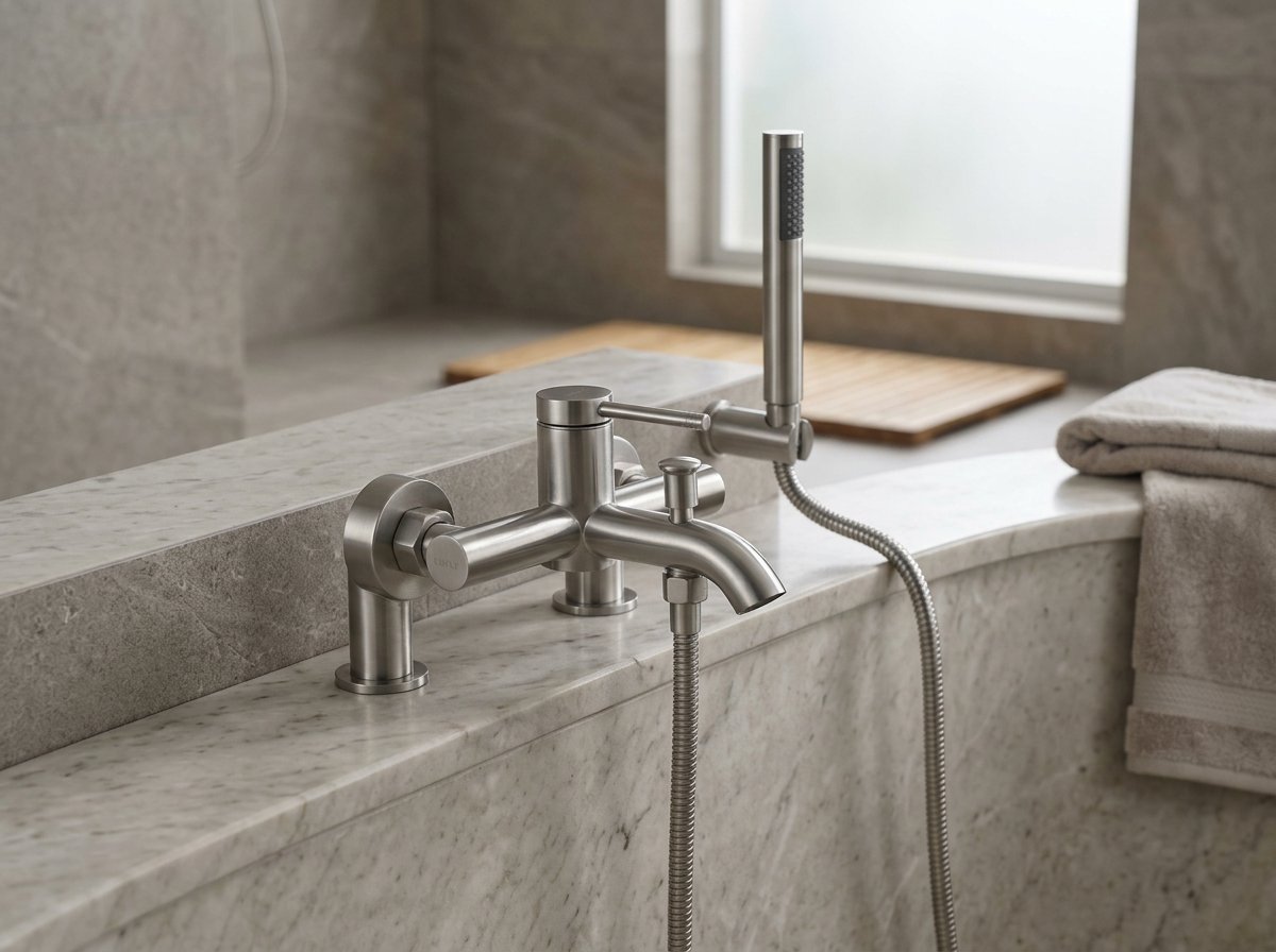 Installed — Bath Mixer 1654-0218BN