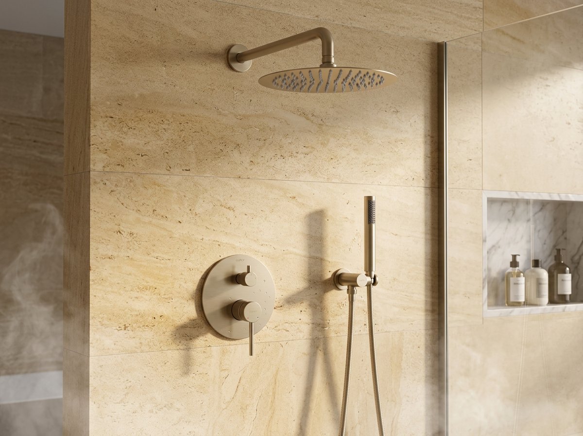 Installed — Concealed shower 1654-0219G