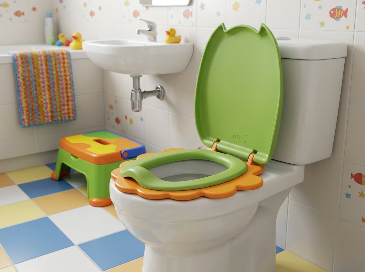 Installed — Kids WC seat Cover 1685-078