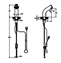 Sensor mixer 1722-0031 - Drawing
