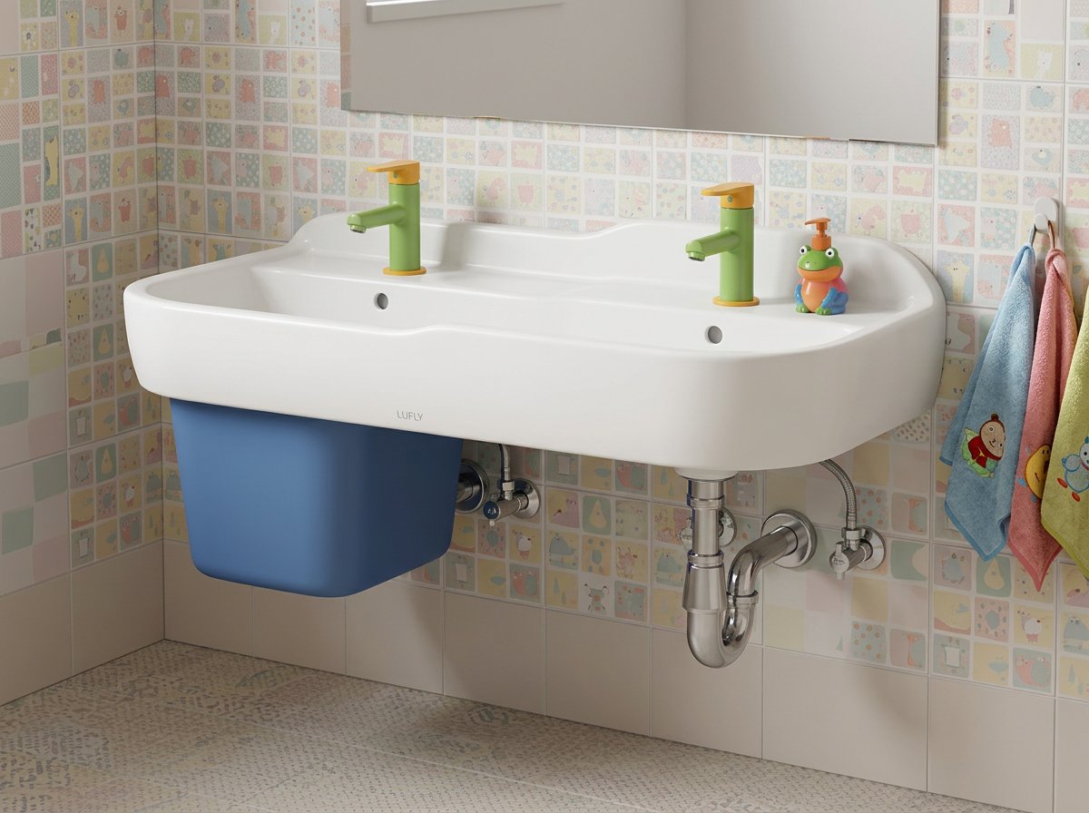 Installed — Double Washbasin 1685-202