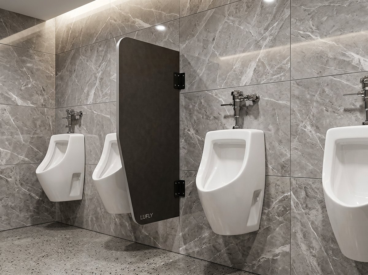Nástěnná příčka pisoárů 1270-0299 - Instalace