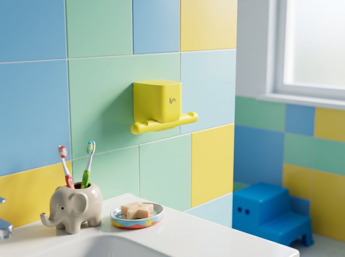 Double Robe Hook 1300-040Y - Installed
