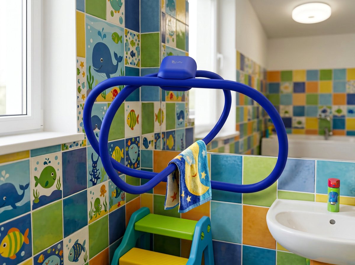 Installed — Towel Rail 1300-066B