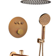 9243 brush rose gold