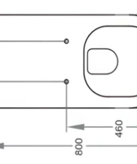 Disabled Rimless WC 1620-150