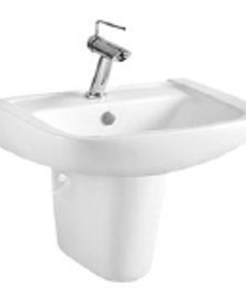 Washbasin with Half Pedestal 1610-0293